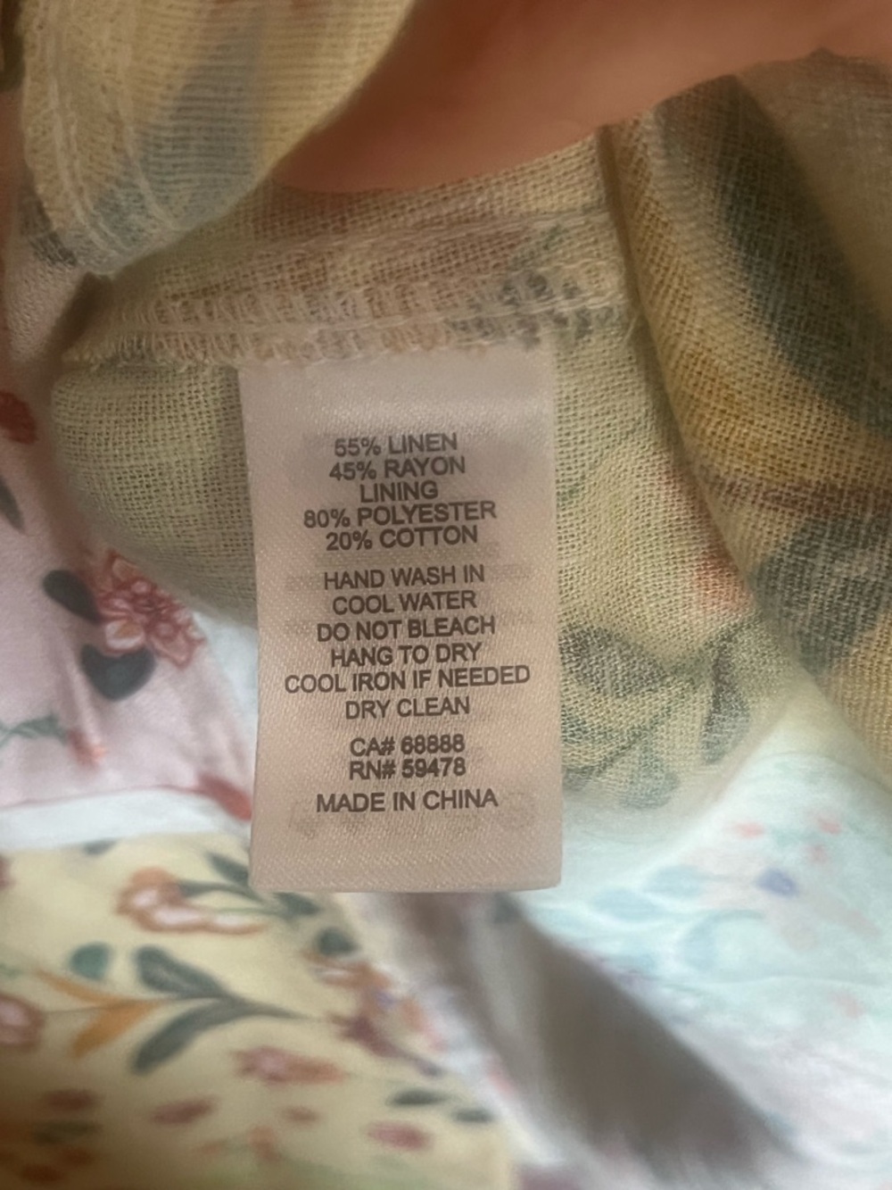 Brand New With Tags Christian LaCroix Floral Panel Linen-blend Midi Dress, Gorg! - Picture 14 of 15